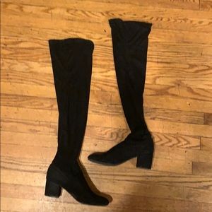 Steve Madden “Isaac” Over the Knee Suede Boots